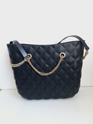 O bag standard capitonne nero zestaw z uchwytami