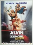 Ulotka Kinowa ALWIN I WIEWIÓRKI wielka wyprawa