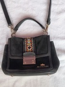 Torebka czarna WITTCHEN, używana, szerokość 26.cm wysokość 19 cm