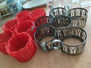 Koszyki do szklanek PRL