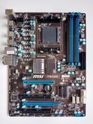 Płyta główna MSI 970A-G43, s.AM3+, PCIe 2.0, DDR3, USB 3.0, SATA III