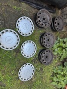 Stalówki 15 cali + kołpaki audi a3 8l