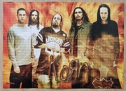 Unikat! KORN - Plakat/poster z 2002 r. - Format A3 (ok. 40 x 29 cm) - NOWY!