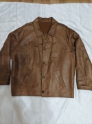 Kurtka skórzana włoskiej marki Vera Pelle rozmiar XXL 