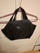 czarna Torba termiczna na jedzenie lunchbox na śniadanie do pracy