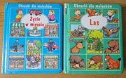 Zestaw: Życie w mieście + Las (Obrazki dla maluchów) Emilie Beaumont