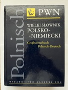 Wielki słownik polsko-niemiecki twarda PWN Wiktorowicz Frączek