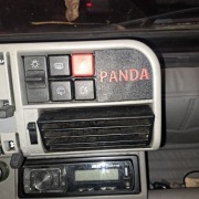 Fiat Panda 141A  zaślepka zegarka 