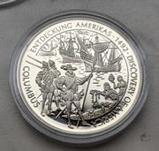 Numizmat Kronika Świata 2000 Odkrycie Ameryki 1492