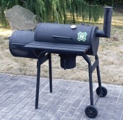 Grill ogrodowy, węglowy z wedzarnią  ROYAL  GRILL