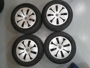 4 x nowe koła letnie ID BUZZ stalowe + kołpaki VW oryginał, komplet