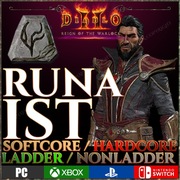 Diablo 2 Resurrected RUNA IST rotw Warlock Ladder s13 