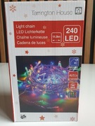 TH Łańcuch świetlny Multicolor  transparent 240 LED 11,9m