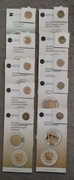 10 sztuk 5 złotych okolicznościowe rok 2021-2022-2023-2024 2025 + foldery 
