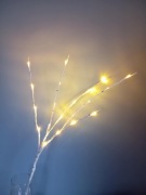 Świecąca gałąź, imitacja brzozy. Nastrojowe lampki na baterie