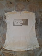 Nowa bluzka VOGUE złoty napis rozm.M/L