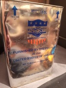 Bańka z olejem lnianym 