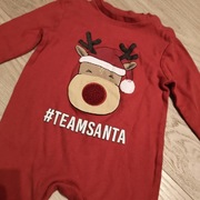 Pajac pajacyk świąteczny RENIFER 80 cm