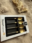 Łyżeczki złote 4 pak