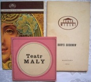 Król Roger, Borys Godunow, Białe małżeństwo - program teatralny PRL