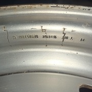 Felga stalowa 16 cali montaż na 8 śrub 