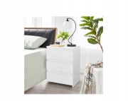 Yaheetech Stolik nocny z szufladami 45x35x60,5 cm