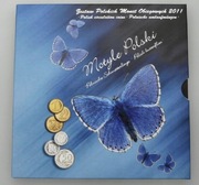 Polskie Monety Obiegowe 2011 - Polskie Motyle