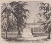 Pomnik ks.J.Poniatowskiego w Lipsku - 1862 r.- drzeworyt