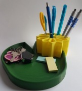 Organizer lilia na klucze długopisy prezent bio