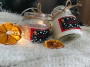 Świeca zapachowa; GRZANE WINO, JABŁKO PIECZONE