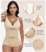 Damskie Body Modelujące Kształtujące Figurę Rozmiar S