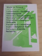 Made in Poland Lutosławski Górecki Panderewski