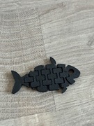 Ruchoma figurka Rybka Druk 3d Flexi Toy 