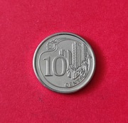 Moneta 10 centów 2014, Singapur