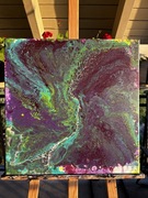 Obraz ręcznie malowany abstrakcja