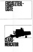 Katalog części kombajn Claas Mercator