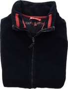 Bluza kurtka polarowa Reserved Expioration czarna rozmiar M