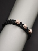 Bransoletka z sznurka woskowanego