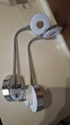 Komplet 2x kinkiet lampka nocna LED Liteso chrom