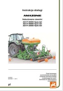 Instrukcja obsługi siewnika Amazone  AD P 3000, AD P 3500,  AD P 4000 PL