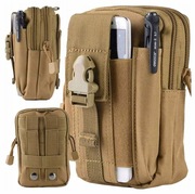 Saszetka Modna Wojskowa Biodrówka Nerka Taktyczna Molle Pojemna do Pasa