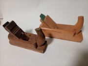 Dwa strugi drewniane