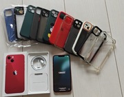 Apple IPhone 13 czerwony zestaw