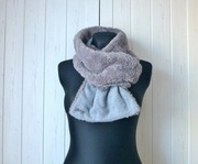 Mantaray Faithful & True mięsisty ciepły polarowy damski szal szalik