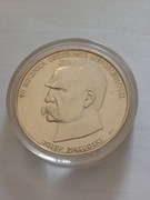 Srebrna moneta 50000zł z 1988r. Piłsudski 