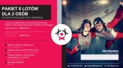 Voucher FlySpot - pakiet 8 lotów dla dwóch osób