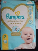 Oryginalne pieluszki Pampers Premium Care w rozmiarze 2 68 szt. 4-8 kg