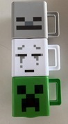 Minecraft Zestaw Kubków 3 Szt Stacking Mugs