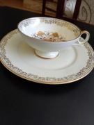 Zestaw Porcelanowy Hertel Jacob Bavaria Germany (Filiżanka + Talerzyk)