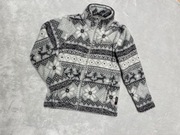 Alpin pro szary polar narty ciepły bluza modny norweski 116/122 6/7 lat